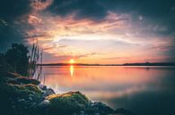 Lake in Bavaria with a dreamlike sky by Fotos by Jan Wehnert thumbnail