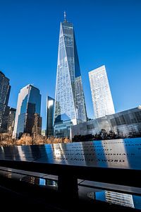 ein Welthandelszentrum in New York im Winter