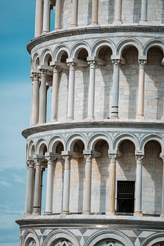 De scheve toren van Pisa