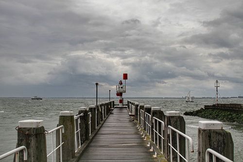 Een grijze dag in juni in Vlissingen