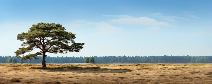 Dutch landscape by Eye catching paintings