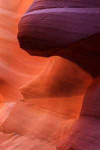 Farbenfroher Lower Antelope Canyon, Page, Arizona