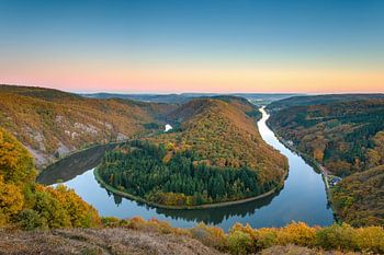 Boucle de la Sarre près de Mettlach en Sarre
