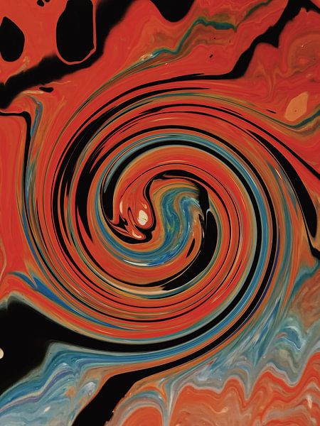Lave chaude par Milky Fine Art