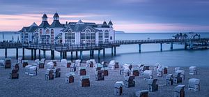 Jetée de Sellin, Rügen, Allemagne sur Henk Meijer Photography