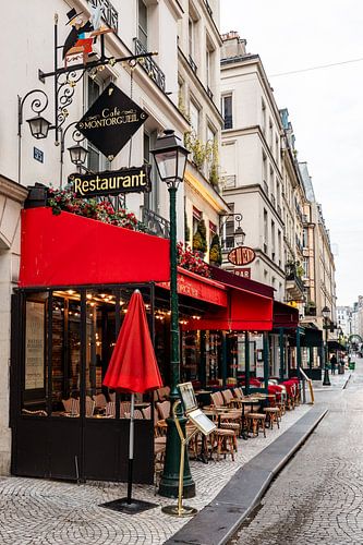 Elegant restaurant in the picturesque arrondissement 1 in the heart of Paris by Dana Schoenmaker