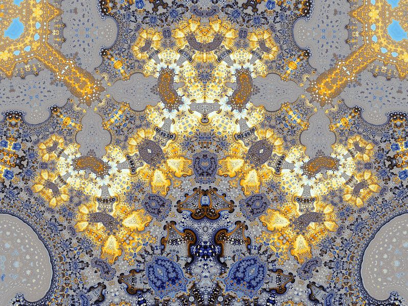 Calculated Abstract #02 by Aad van Dorp