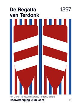 1897 Régate de Terdonk sur Chungkong Art