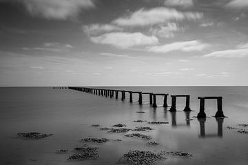 Stille auf dem Wattenmeer. von Gerrit van de Velde