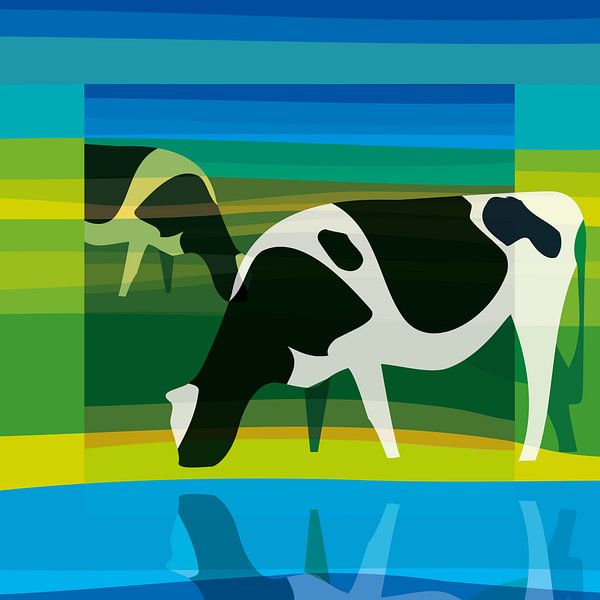 Cows (stylistically) by Color Square