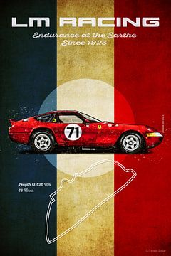 LM Racing Ferrari 265 GTB/4 Daytona by Theodor Decker