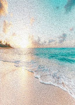 panorama Hawaii strand van irvan halim
