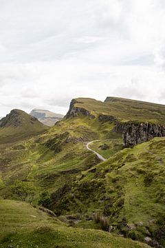 Quiraing-Landschaft auf der Isle of Skye in Schottland von Henrike Schenk