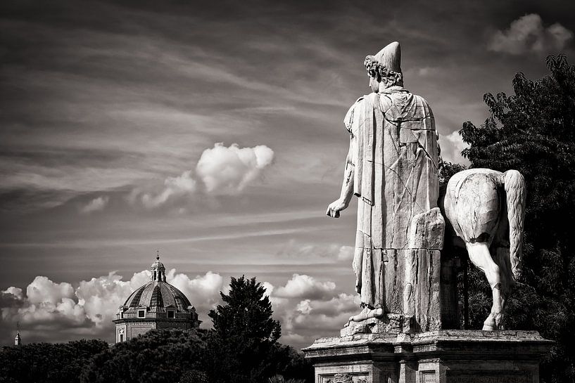Zwart-wit fotografie: Rome - Capitool van Alexander Voss