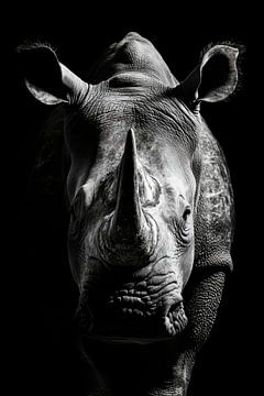 Neushoorn van Poster Art Shop