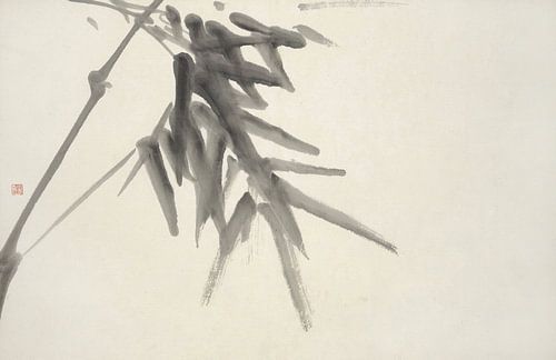 Hine Taizan - motif from "Album with fifteen ink paintings"