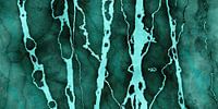 MARBLED QUETZAL GREEN v3 von Pia Schneider Miniaturansicht