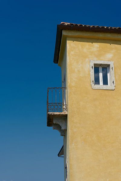 Maison avec balcon à Malcesine sur le lac de Garde par Heiko Kueverling