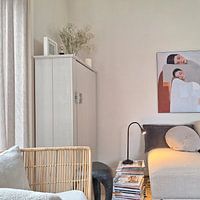 Kundenfoto: Die Umarmung des inneren Kindes von Carla Van Iersel, als artframe