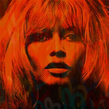 Love Brigitte Bardot Pop Art PUR