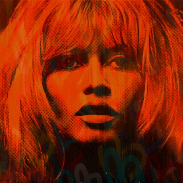 Liefde Brigitte Bardot Pop Art PUR van Felix von Altersheim