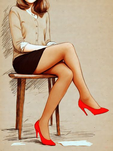 Elegantie in schetsstijl