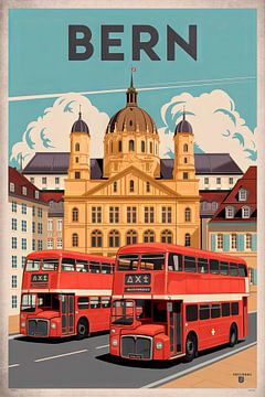 Bern, Zwitserland van Poster Art Shop