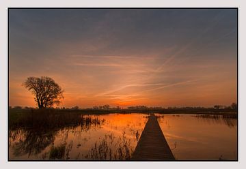 zonsopgang van Pieter limbeek