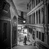 Venetië zwart-wit van Iman Azizi