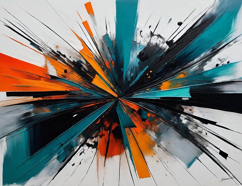 Modern-Visual Art 17 by Johannas Art Creations