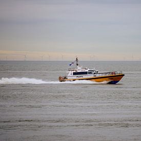 Der Pilot kommt von See zurück von scheepskijkerhavenfotografie