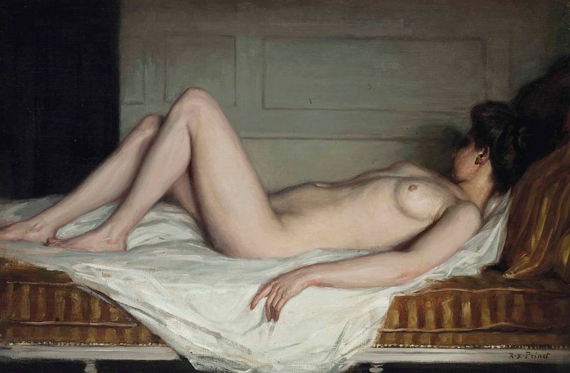 Reclining Nude van David Potter