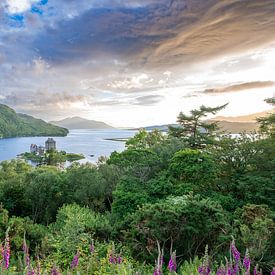 Schloss Eilean Donan Schottland von Lex van Doorn