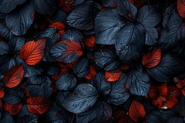 Abstrakte Blätter Komposition von Art & Soul Creations