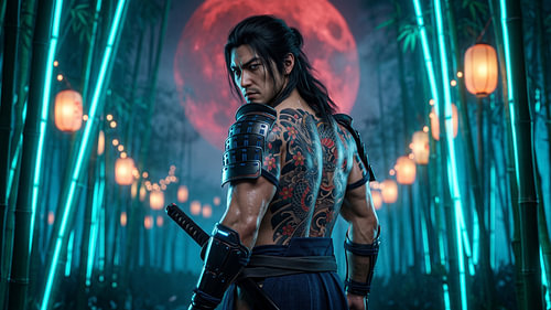Japon, Neon Samurai