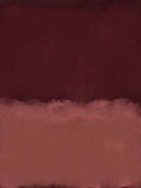Mark Rothko geïnspireerd kleurveldschilderij in warme kleuren van Dina Dankers