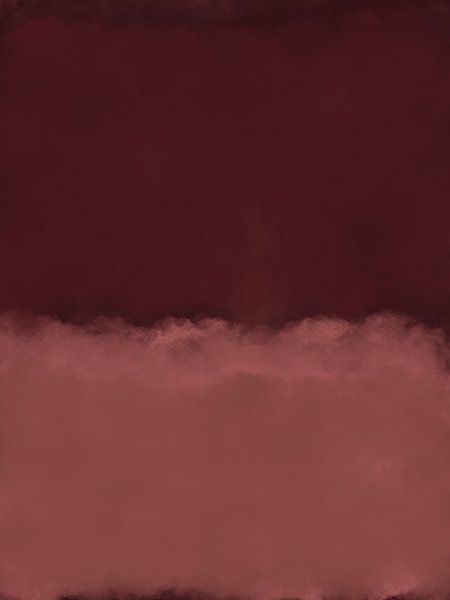 Peinture en champs de couleurs inspirée de Mark Rothko dans des couleurs chaudes par Dina Dankers