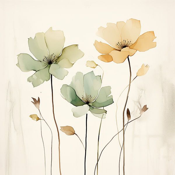 Fleurs naturelles par Bianca ter Riet