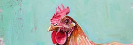 Chicken - Chickens - Rooster by Poster Art Shop
