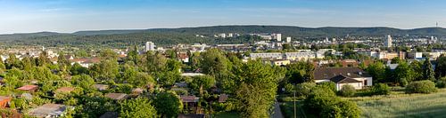 Panorama over de stad Kaiserslautern