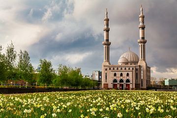 Essalem Mosque in Rotterdam by Bas Bakema