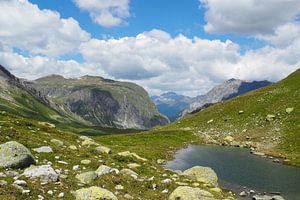 Die majestätische Bergwelt rund um den Piz Rims in Südtirol