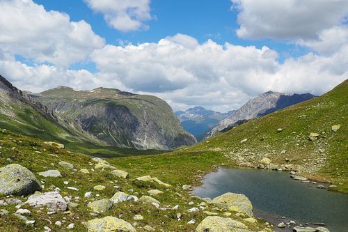 De majestueuze bergwereld rond Piz Rims in Zuid-Tirol