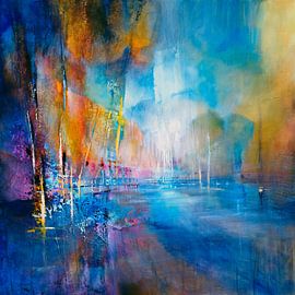 In the harbour by Annette Schmucker