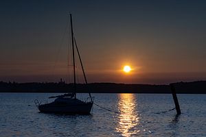 Sonnenuntergang am Ammersee
