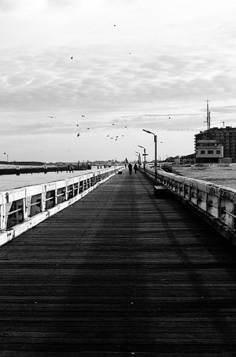 The pier of Nieuwpoort