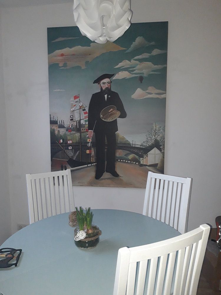 Henri Rousseau. Myself- Portrait – Landscape 