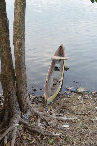 Kano in meer van Poso op Sulawesi