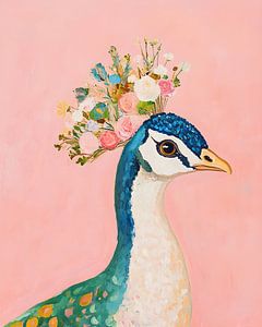 Pfau Porträt