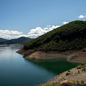 Reservoir near Riano -Leon- northern Spain by Rick Van der Poorten